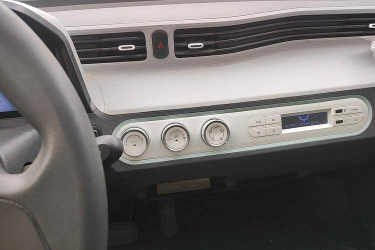 Used Wuling Hongguang MINIEV 2021 Macaron Fashion Model Lithium Iron Phosphate Audio And AC Panel
