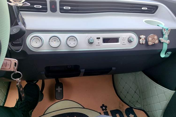 Used Wuling Hongguang MINIEV 2021 Macaron Fashion Model Lithium Iron Phosphate Audio And AC Panel