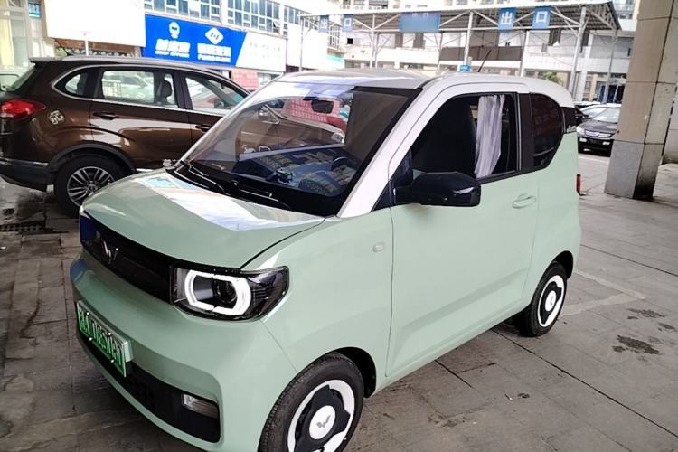 Used Wuling Hongguang MINIEV 2021 Macaron Fashion Model Lithium Iron Phosphate Guazi used car, China used car export, Used car for sale, Used cars, Cheapest cars for sale