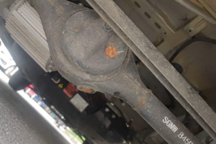 Used Wuling Hongguang MINIEV 2021 Macaron Premium Model – Lithium Iron Phosphate Chassis Rear