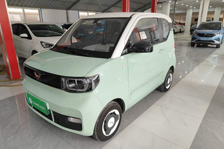 Used Wuling Hongguang MINIEV 2021 Macaron Fashion Model Lithium Iron Phosphate Guazi used car, China used car export, Used car for sale, Used cars, Cheapest cars for sale