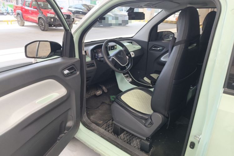 Used Wuling Hongguang MINIEV 2021 Macaron Sandwich Model 170 km Lithium Iron Phosphate Driver Seat