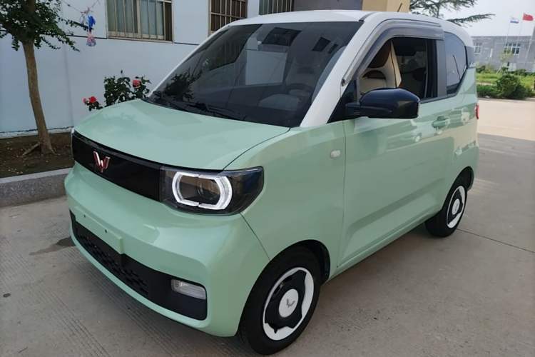 Used Wuling Hongguang MINIEV 2021 Macaron Premium Model – Lithium Iron Phosphate Guazi used car, China used car export, Used car for sale, Used Wuling cars, Cheapest cars for sale, Electric vehicle, New energy car