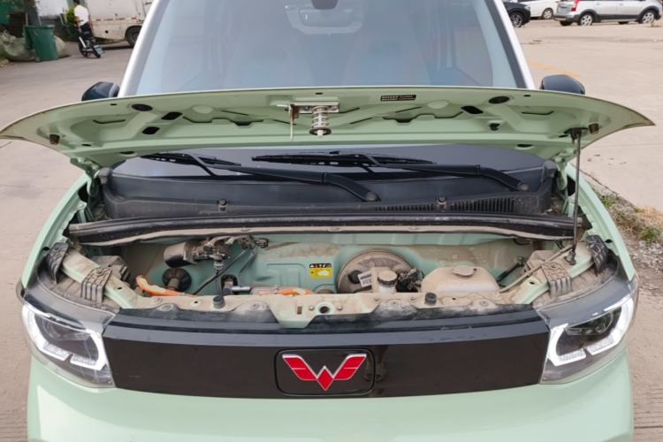 Used Wuling Hongguang MINIEV 2021 Macaron Premium Model – Lithium Iron Phosphate Engine Bay