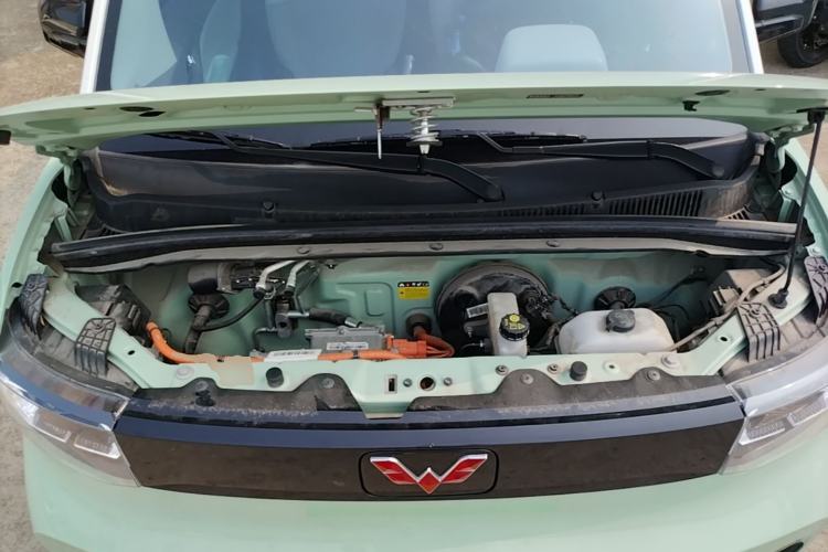 Used Wuling Hongguang MINIEV 2021 Macaron Premium Model – Lithium Iron Phosphate Engine Bay