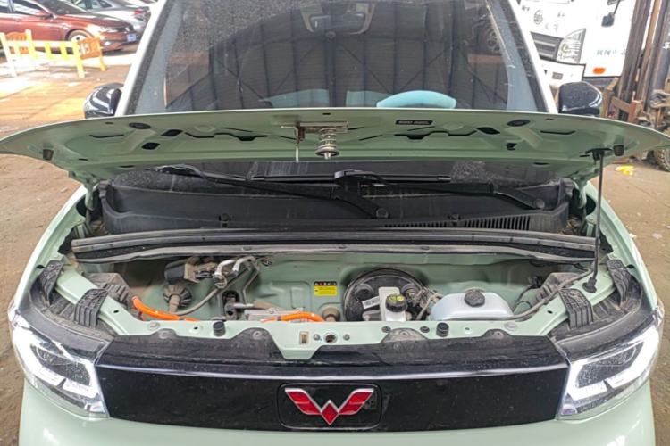 Used Wuling Hongguang MINIEV 2021 Macaron Premium Model – Lithium Iron Phosphate Engine Bay