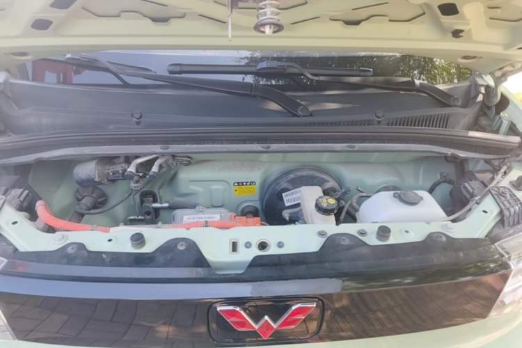 Used Wuling Hongguang MINIEV 2021 Macaron Premium Model – Lithium Iron Phosphate Engine Bay
