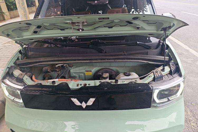 Used Wuling Hongguang MINIEV 2021 Macaron Premium Model – Lithium-NMC Engine Bay