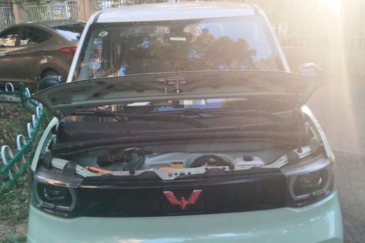 Used Wuling Hongguang MINIEV 2021 Macaron Premium Model – Lithium Iron Phosphate Engine Bay
