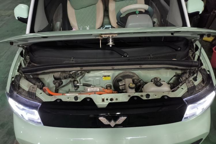 Used Wuling Hongguang MINIEV 2021 Macaron Premium Model – Lithium Iron Phosphate Engine Bay