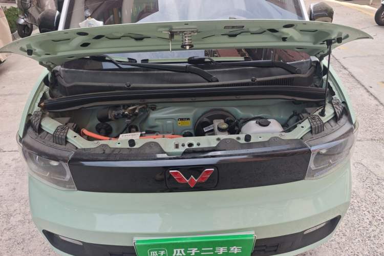 Used Wuling Hongguang MINIEV 2021 Macaron Premium Model – Lithium Iron Phosphate Engine Bay