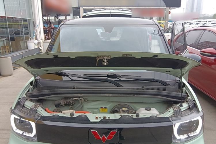Used Wuling Hongguang MINIEV 2021 Macaron Premium Model – Lithium Iron Phosphate Engine Bay
