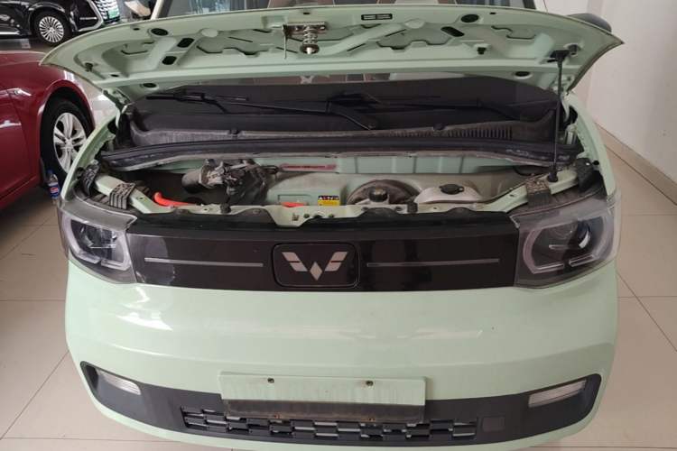 Used Wuling Hongguang MINIEV 2021 Macaron Premium Model – Lithium Iron Phosphate Engine Bay
