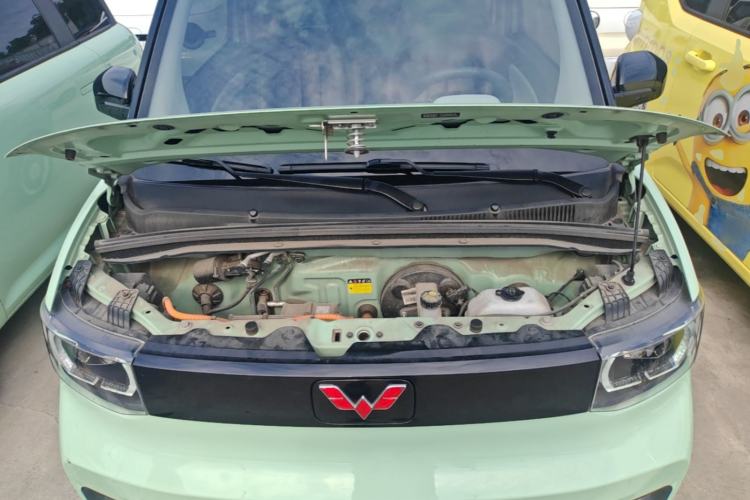 Used Wuling Hongguang MINIEV 2021 Macaron Premium Model – Lithium Iron Phosphate Engine Bay