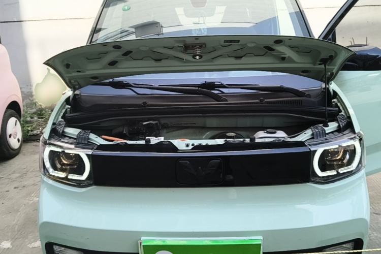Used Wuling Hongguang MINIEV 2021 Macaron Premium Model – Lithium Iron Phosphate Engine Bay