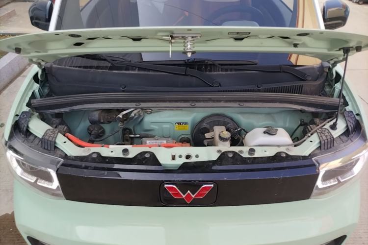 Used Wuling Hongguang MINIEV 2021 Macaron Premium Model – Lithium Iron Phosphate Engine Bay