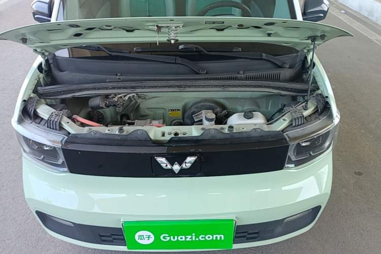 Used Wuling Hongguang MINIEV 2021 Macaron Premium Model – Lithium-NMC Engine Bay
