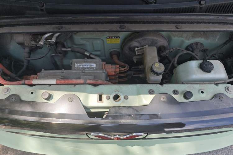 Used Wuling Hongguang MINIEV 2021 Macaron Premium Model – Lithium Iron Phosphate Engine Bay