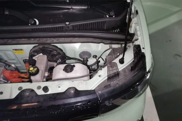 Used Wuling Hongguang MINIEV 2021 Macaron Fashion Model Lithium Iron Phosphate Engine Bay Left