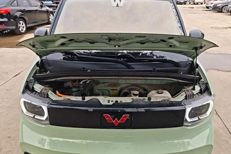 Used Wuling Hongguang MINIEV 2021 Macaron Premium Model – Lithium Iron Phosphate Engine Bay