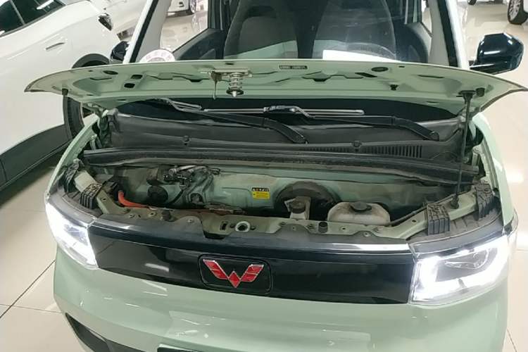 Used Wuling Hongguang MINIEV 2021 Macaron Premium Model – Lithium Iron Phosphate Engine Bay