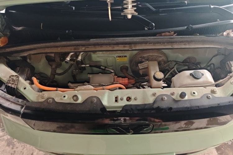 Used Wuling Hongguang MINIEV 2021 Macaron Premium Model – Lithium Iron Phosphate Engine Bay