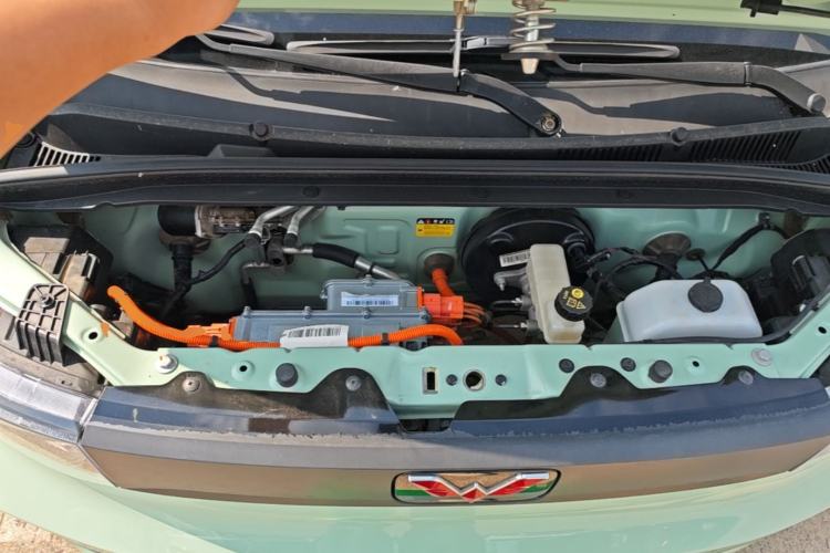 Used Wuling Hongguang MINIEV 2021 Macaron Premium Model – Lithium Iron Phosphate Engine Bay