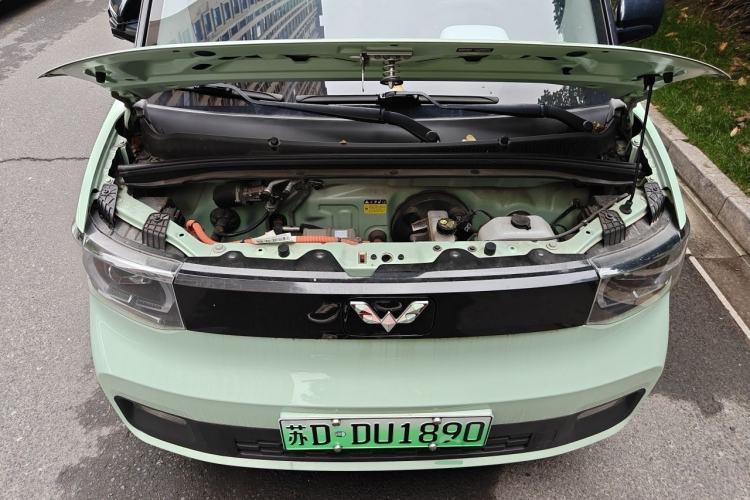 Used Wuling Hongguang MINIEV 2021 Macaron Premium Model – Lithium-NMC Engine Bay