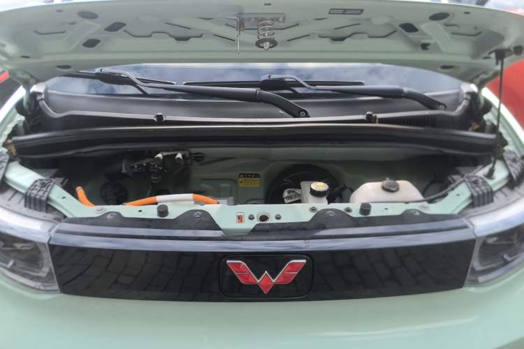 Used Wuling Hongguang MINIEV 2021 Macaron Premium Model – Lithium-NMC Engine Bay
