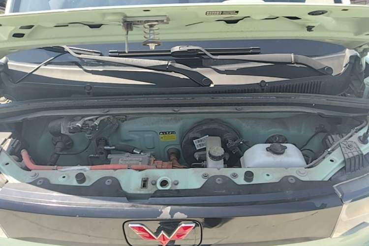 Used Wuling Hongguang MINIEV 2021 Macaron Premium Model – Lithium Iron Phosphate Engine Bay