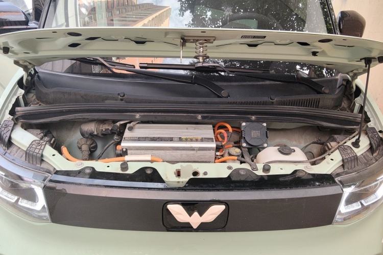 Used Wuling Hongguang MINIEV 2021 Macaron Premium Model – Lithium Iron Phosphate Engine Bay