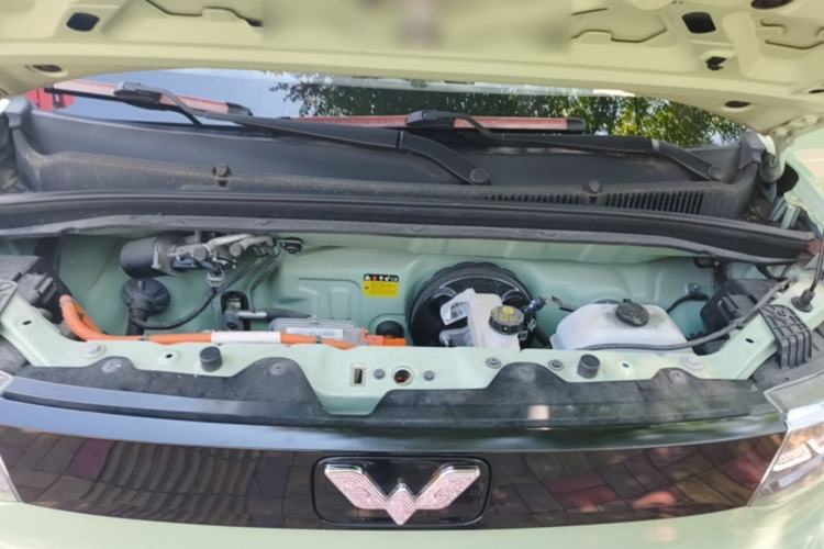 Used Wuling Hongguang MINIEV 2021 Macaron Premium Model – Lithium Iron Phosphate Engine Bay