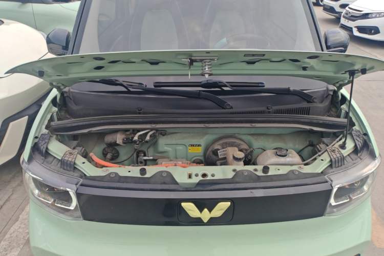 Used Wuling Hongguang MINIEV 2021 Macaron Premium Model – Lithium Iron Phosphate Engine Bay