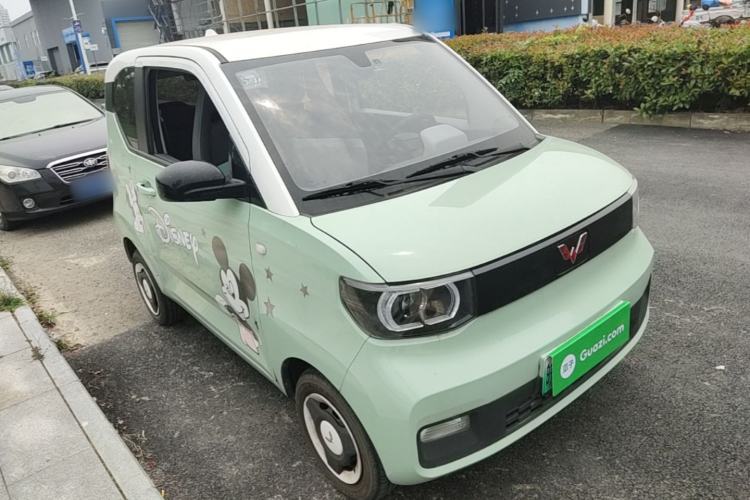 Used Wuling Hongguang MINIEV 2021 Macaron Fashion Model Lithium Iron Phosphate Exterior 1