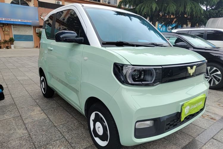 Used Wuling Hongguang MINIEV 2021 Macaron Fashion Model Lithium Iron Phosphate Exterior 1