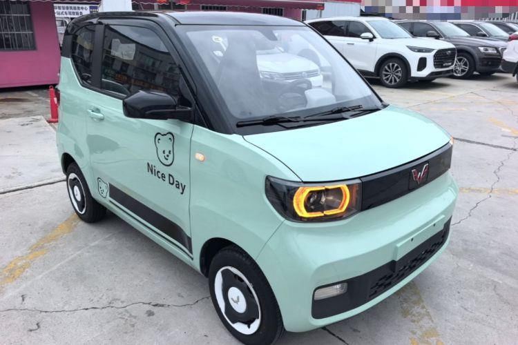 Used Wuling Hongguang MINIEV 2021 Macaron Fashion Model Lithium Iron Phosphate Exterior 1