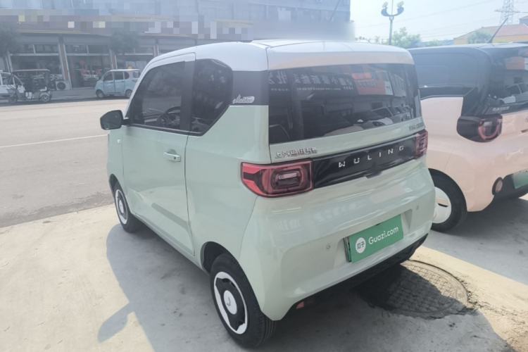 Used Wuling Hongguang MINIEV 2021 Macaron Sandwich Model 120 km Lithium Iron Phosphate Exterior 2