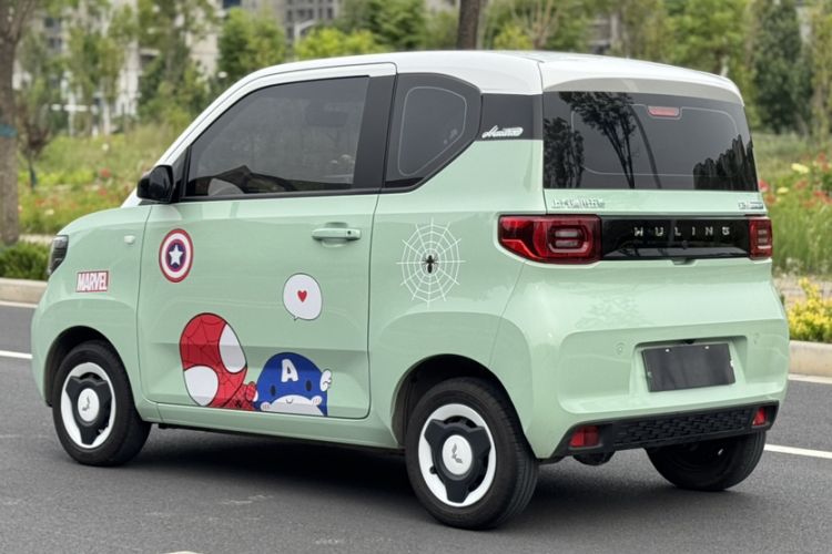 Used Wuling Hongguang MINIEV 2021 Macaron Premium Model – Lithium Iron Phosphate Exterior 3