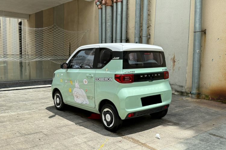 Used Wuling Hongguang MINIEV 2021 Macaron Fashion Model Lithium Iron Phosphate Exterior 7