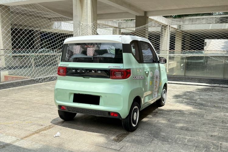 Used Wuling Hongguang MINIEV 2021 Macaron Fashion Model Lithium Iron Phosphate Exterior 9