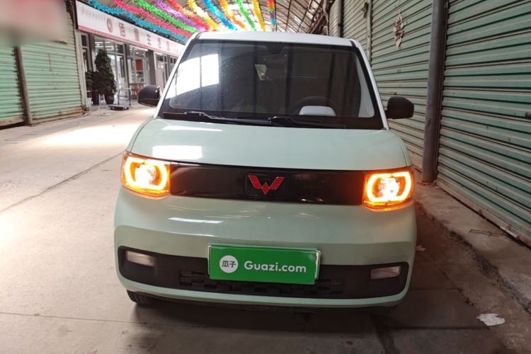 Used Wuling Hongguang MINIEV 2021 Macaron Fashion Model Lithium Iron Phosphate Front