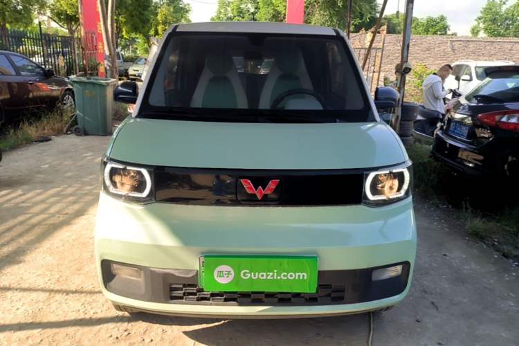 Used Wuling Hongguang MINIEV 2021 Macaron Fashion Edition Lithium-Ion Battery Front