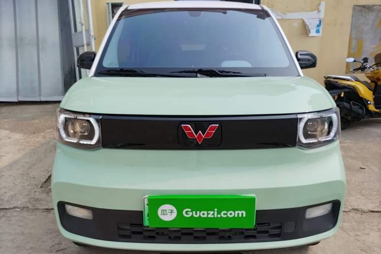 Used Wuling Hongguang MINIEV 2021 Macaron Premium Model – Lithium Iron Phosphate Front
