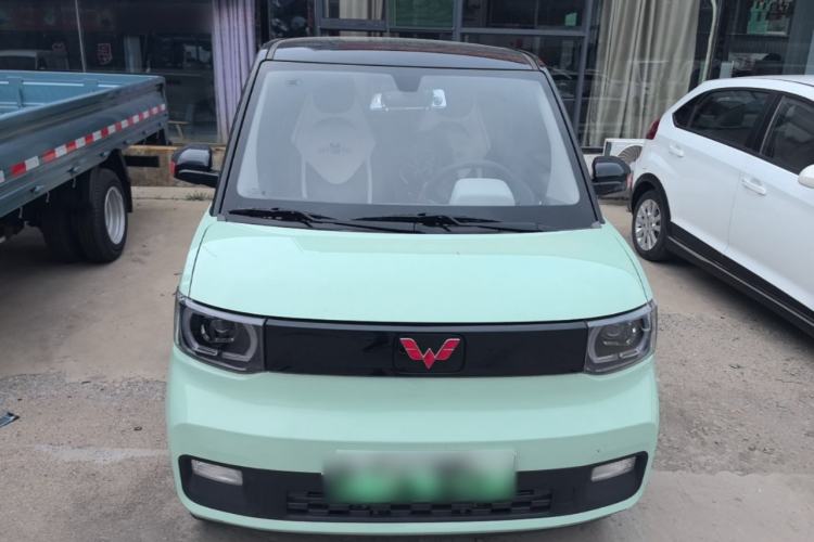 Used Wuling Hongguang MINIEV 2021 Macaron Fashion Model Lithium Iron Phosphate Front