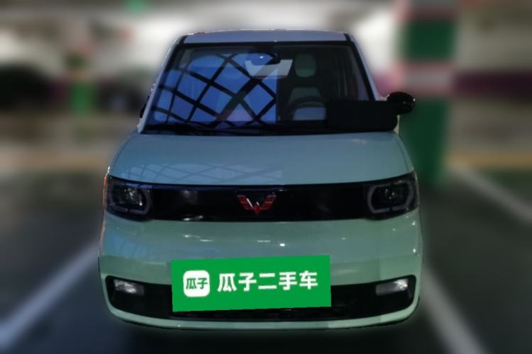 Used Wuling Hongguang MINIEV 2021 Macaron Fashion Model Lithium Iron Phosphate Front