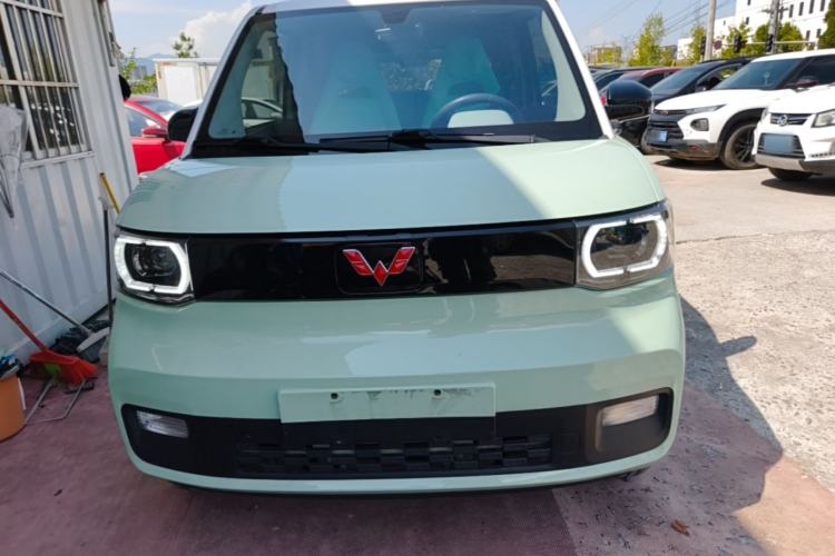 Used Wuling Hongguang MINIEV 2021 Macaron Fashion Model Lithium Iron Phosphate Front