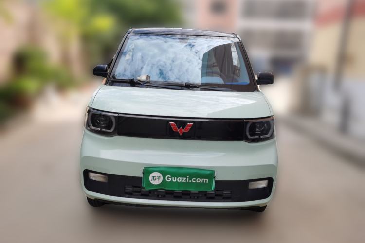 Used Wuling Hongguang MINIEV 2021 Macaron Fashion Model Lithium Iron Phosphate Front
