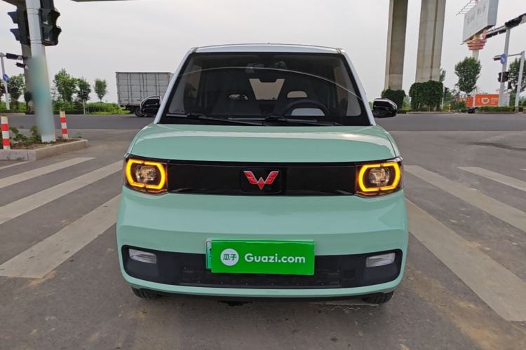 Used Wuling Hongguang MINIEV 2021 Macaron Fashion Model Lithium Iron Phosphate Front