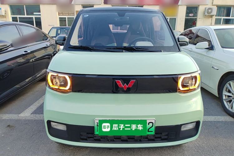 Used Wuling Hongguang MINIEV 2021 Macaron Fashion Model Lithium Iron Phosphate Front