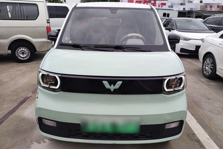 Used Wuling Hongguang MINIEV 2021 Macaron Sandwich Model 120 km Lithium Iron Phosphate Front